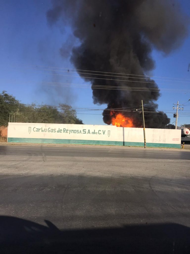 Explota gasera en Reynosa, Tamaulipas; Reportan solo daños