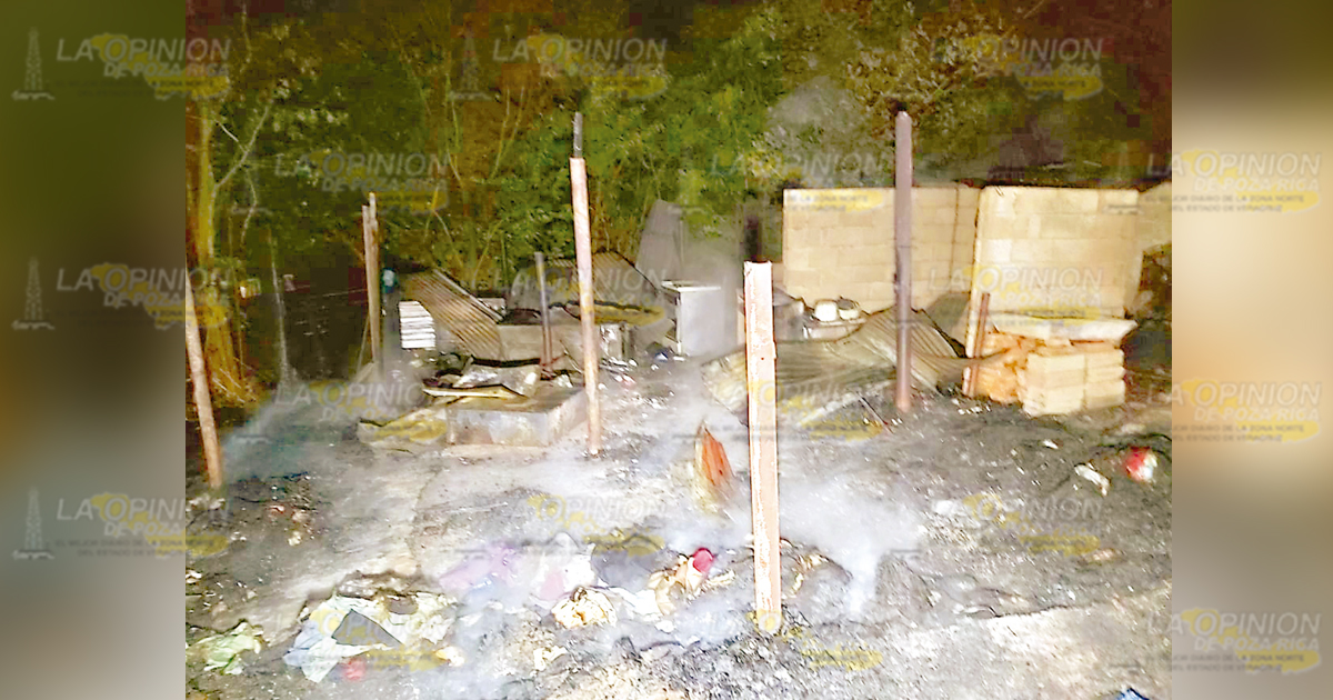 Se quedaron sin casa