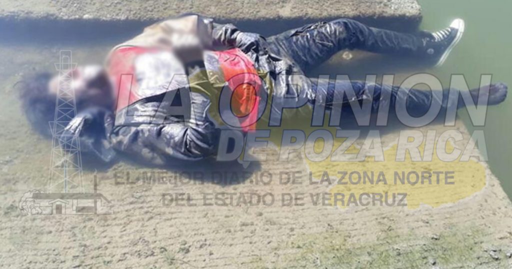 Aparece cadáver en un estero de Tuxpan