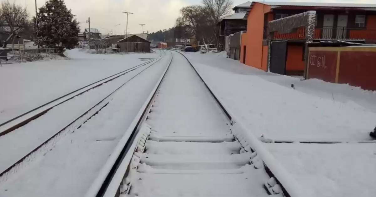 Cae nieve en 12 municipios de Chihuahua