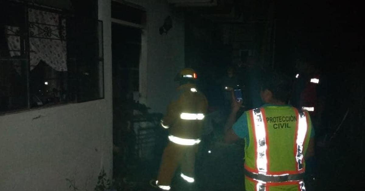 Conato de incendio en la congregación de Santiago de la Peña