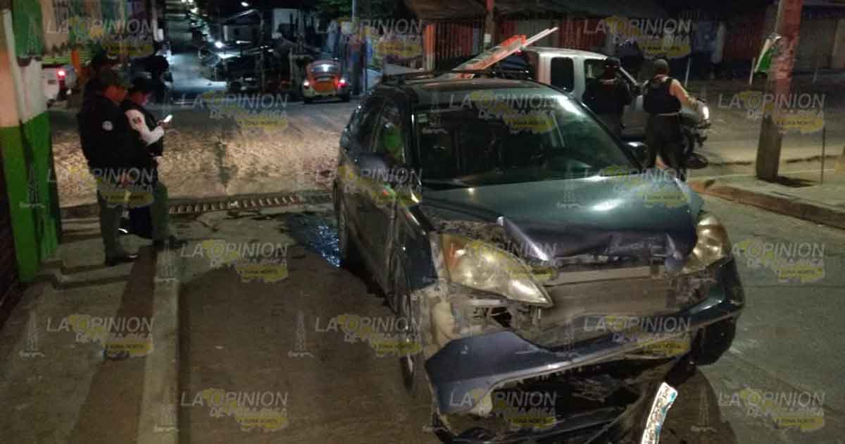 Una persona lesionada en aparatoso accidente