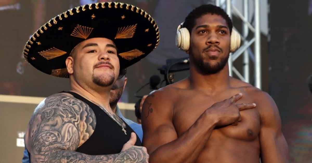 Andy Ruiz y Anthony Joshua se suben a la báscula y enciende Diriyah