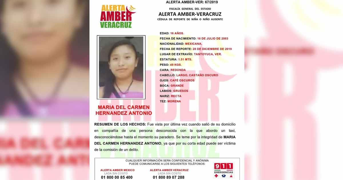 Desaparece menor de edad, familiares ya comenzaron su búsqueda