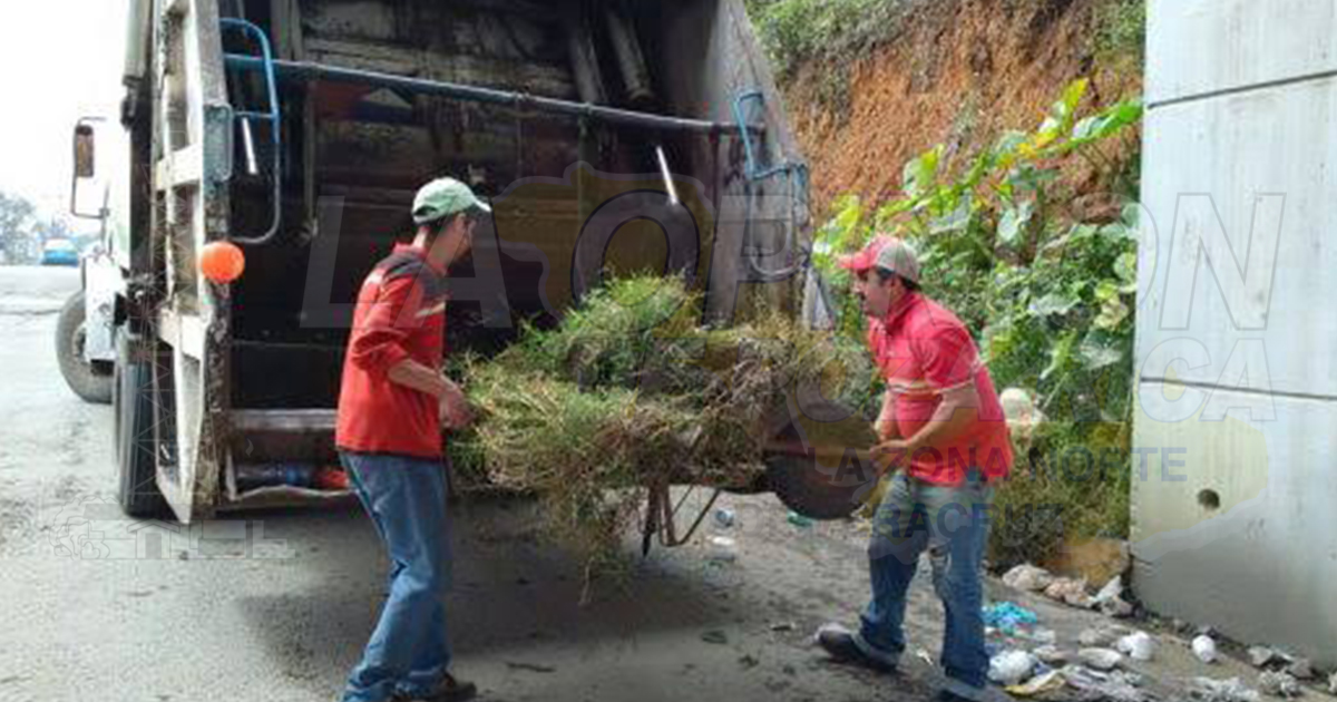El día 25 de diciembre y 1 de enero No habrá recolección de basura