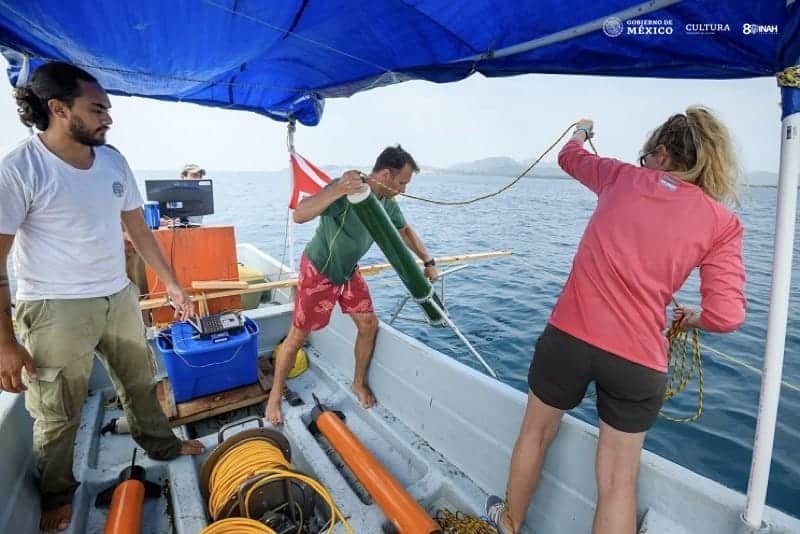 Encuentran anclas de los barcos de Hernán Cortés