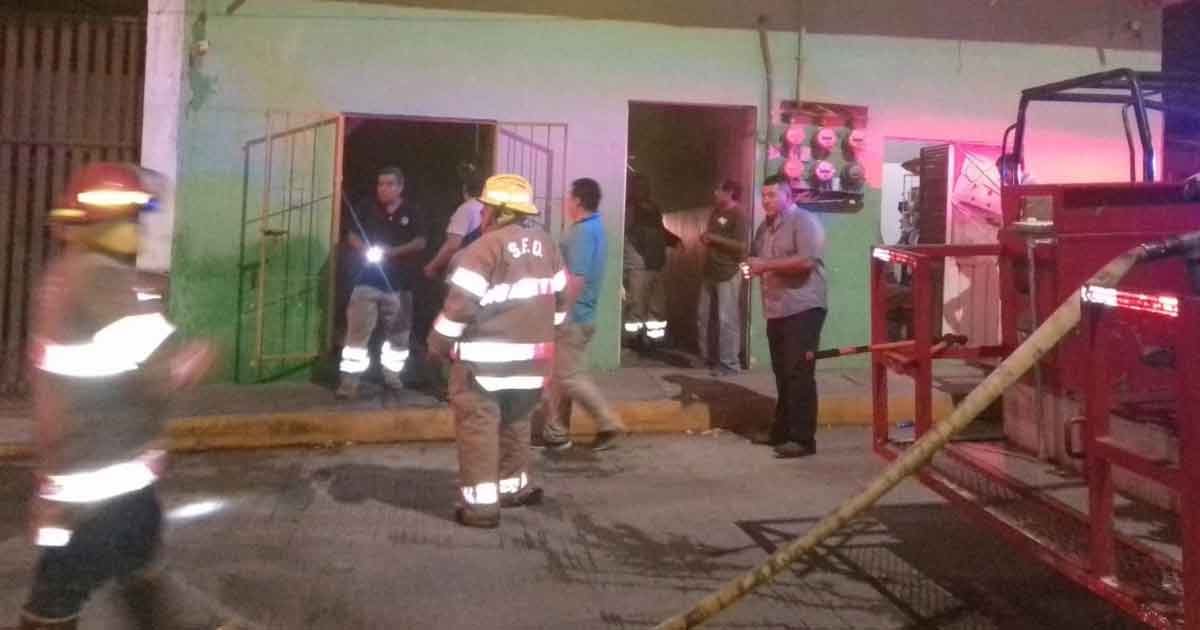 Se incendia un cuarto en Tlapacoyan