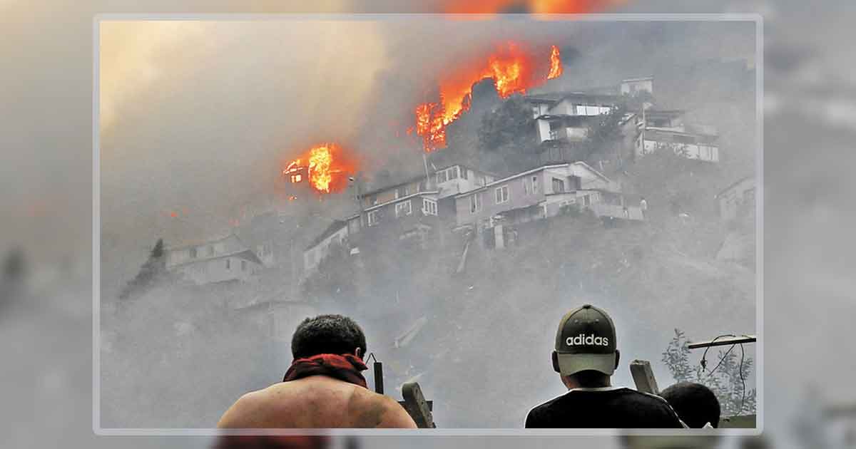 El incendio en Valparaíso fue provocado, según autoridades