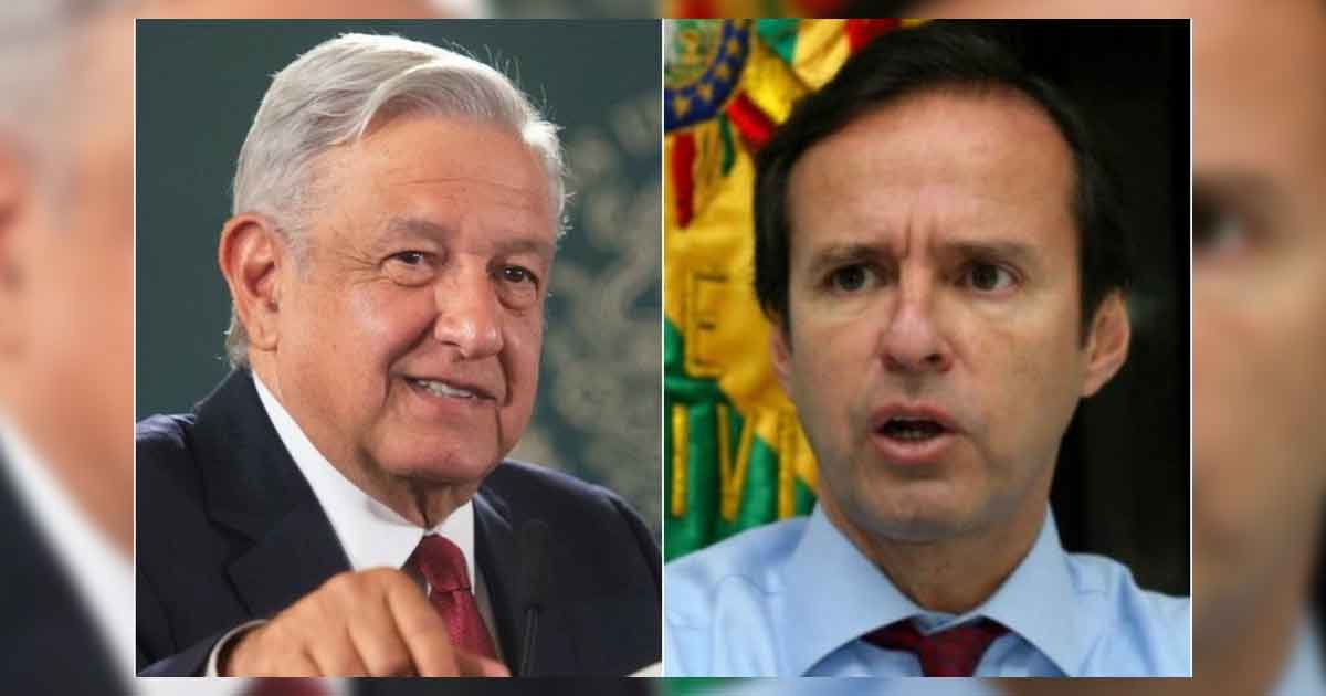 Jorge Quiroga, funcionario de Bolivia, critica a AMLO