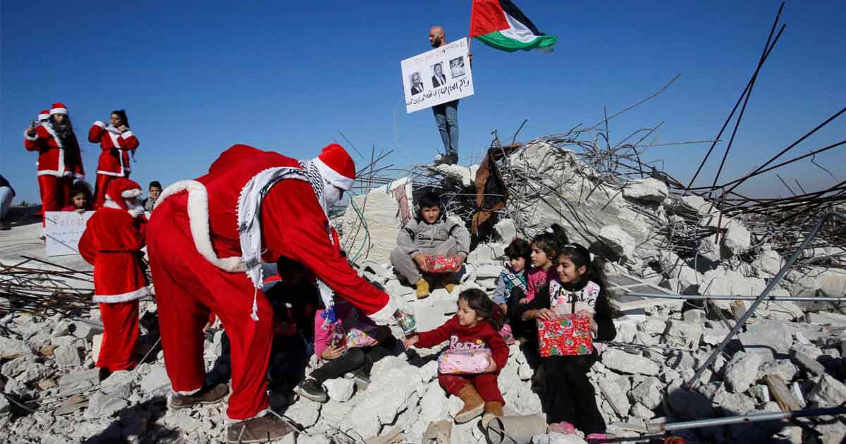 Peregrinos de ida y vuelta bajo la ocupación en Belén