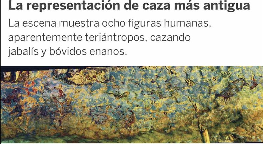 Descubierta la obra de arte más antigua