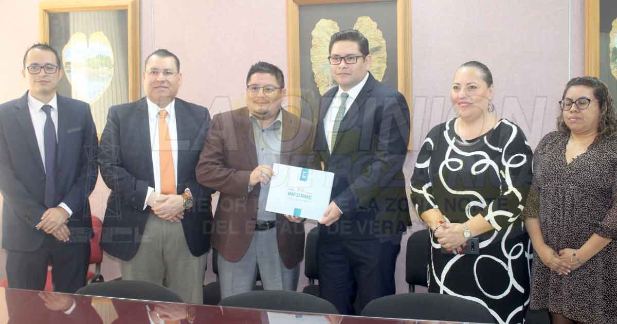 Recibe LXV Legislatura del Estado Informe de Actividades 2019 del Orfis