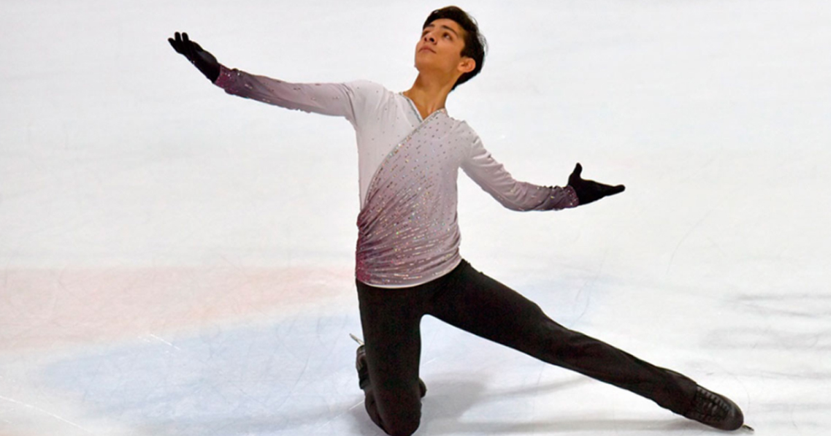 México llega por primera vez a competencia internacional de patinaje sobre hielo