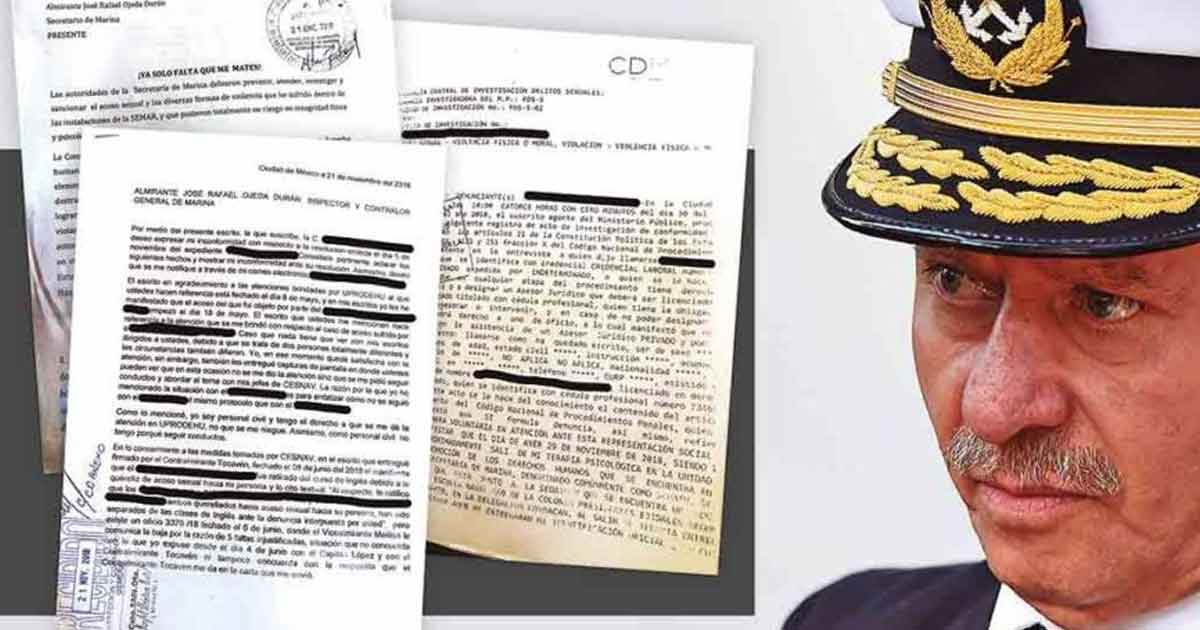 Carpetazo del titular de la Semar al caso de violación de "Claudia"