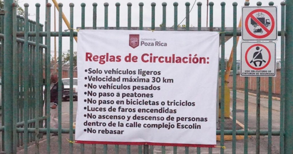 Reabren paso a la circulación vehicular por Escolín