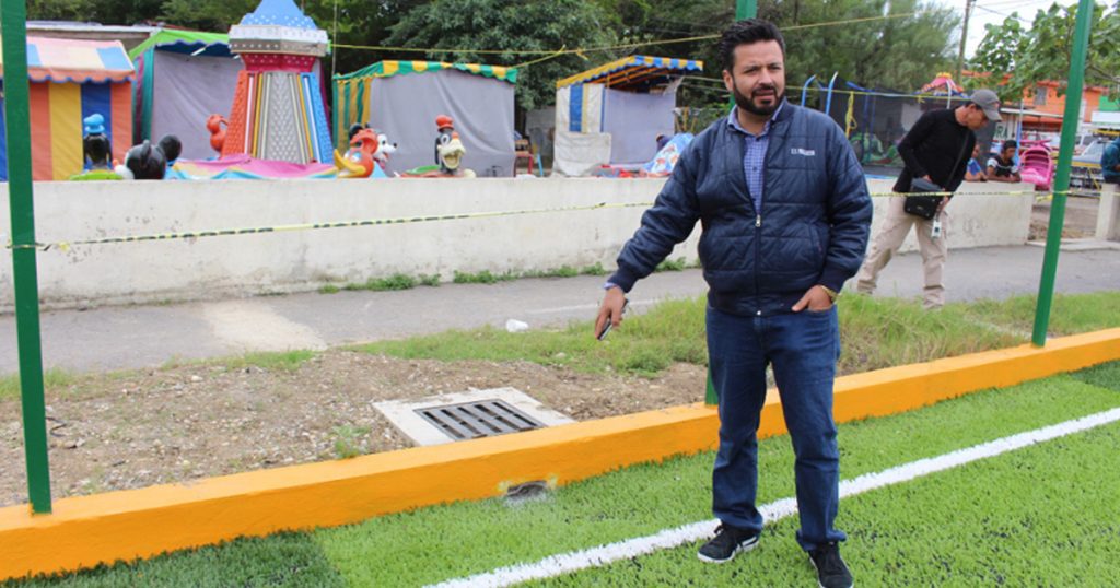 Rescata alcalde parque Anahuac en Pueblo Viejo