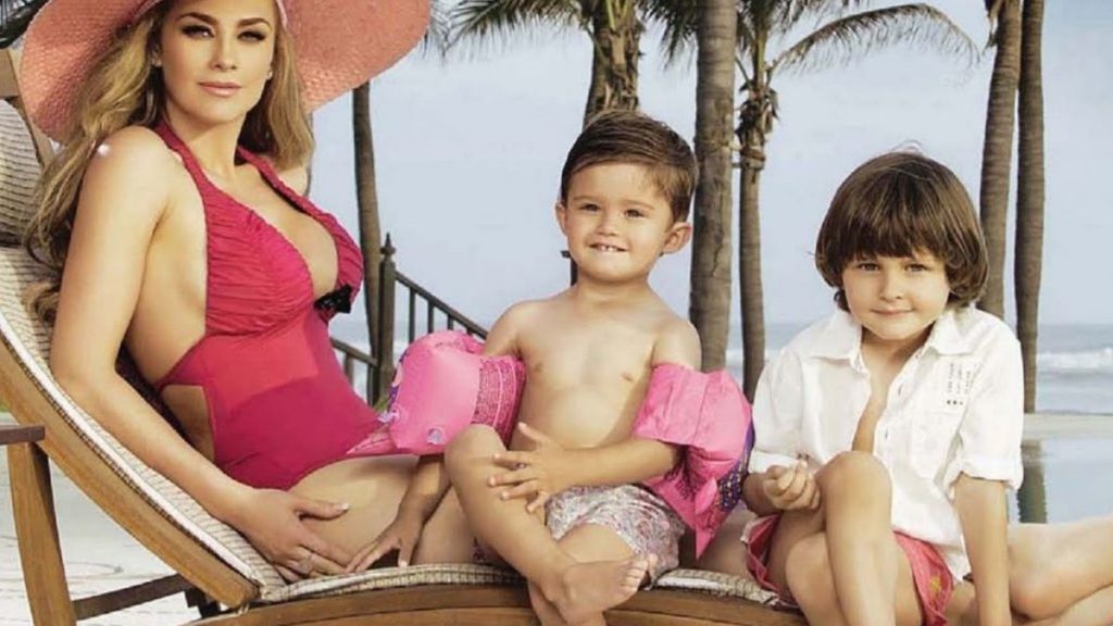Aracely Arámbula revela cuál es el talento de sus hijos