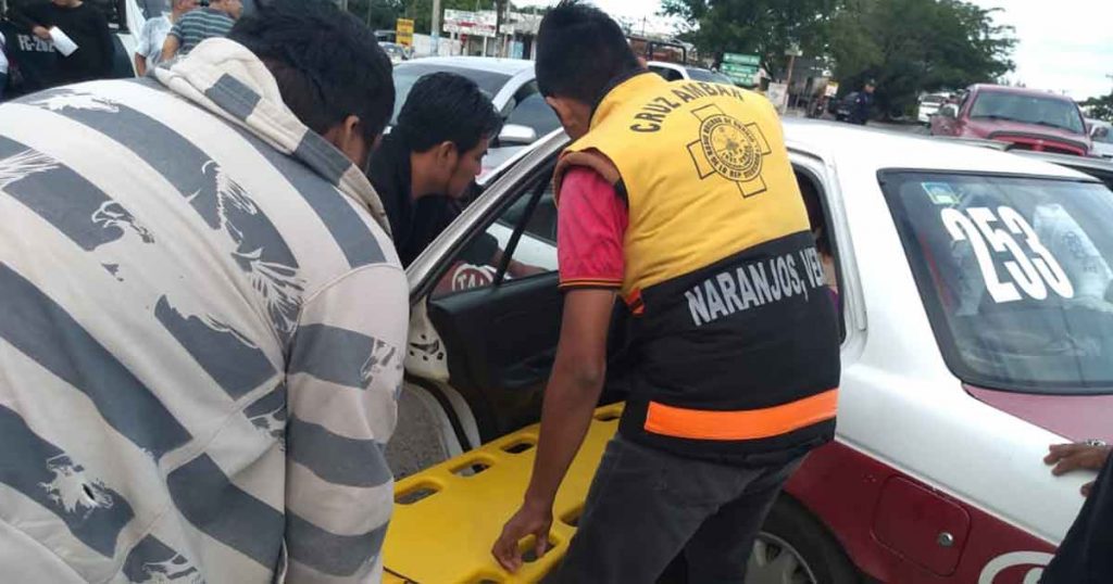 Fuerte choque en Naranjos