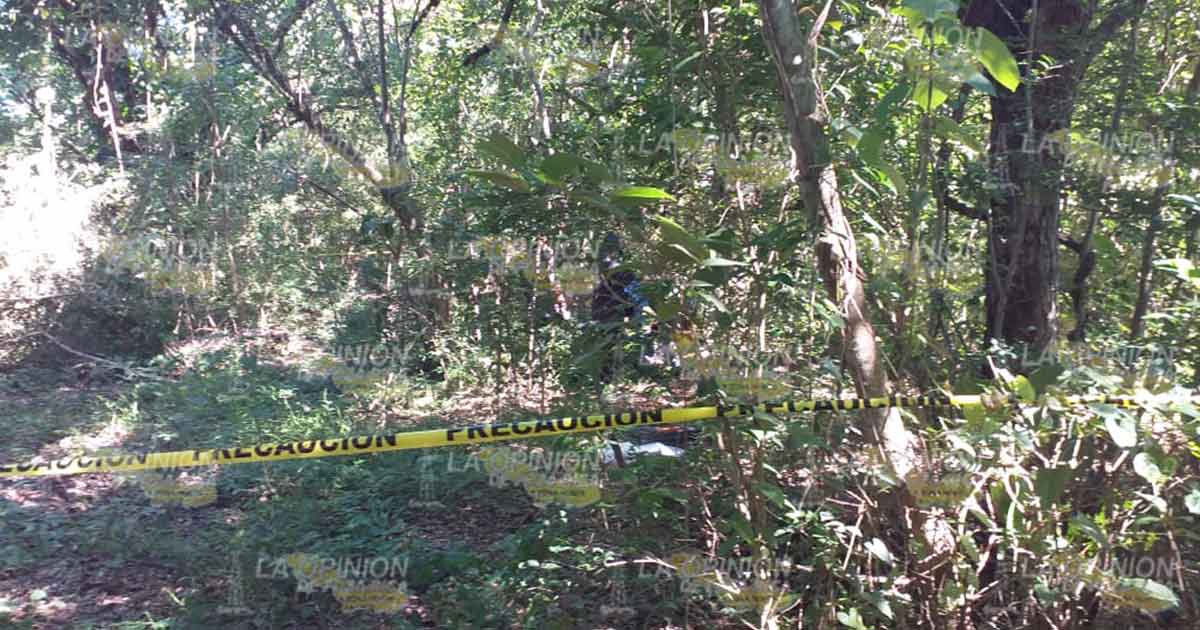 Lo encuentran muerto en el camino Chapopote-San Diego