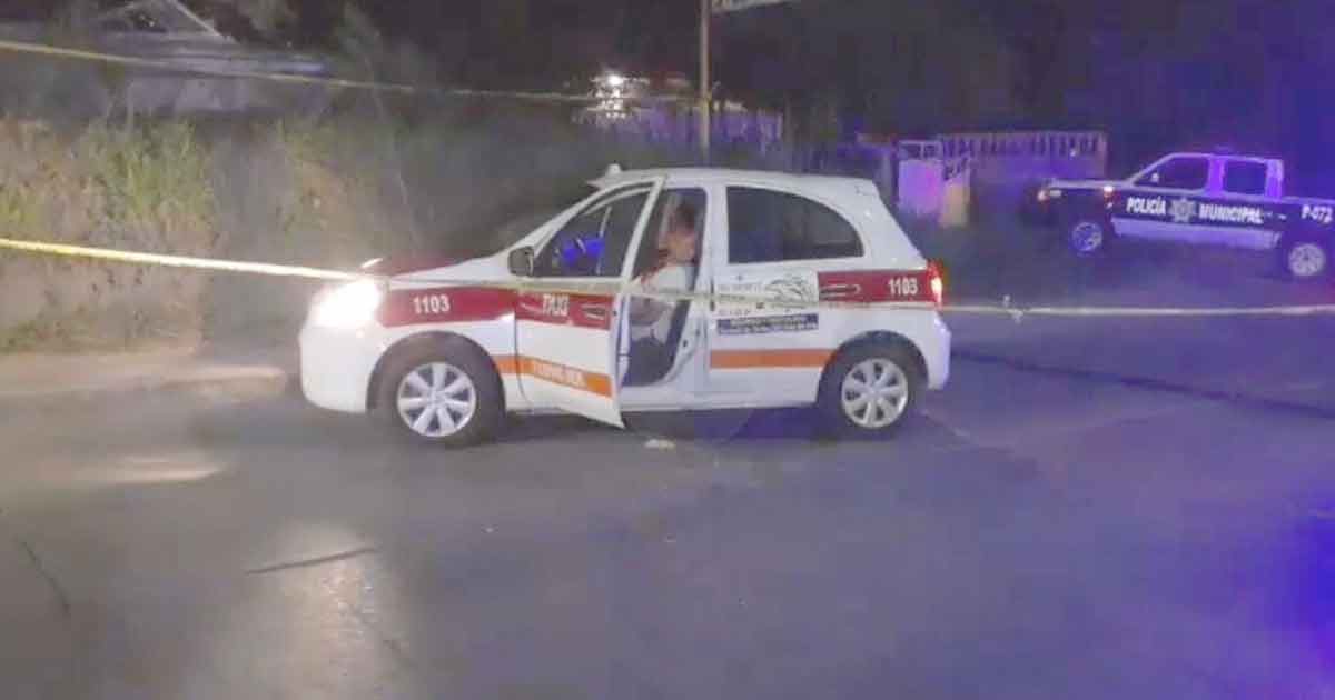 Asesinan a otro taxista en Tuxpan