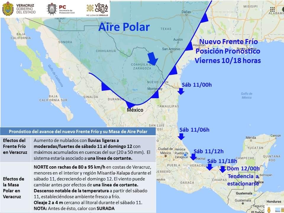 Viene frío, saquen abrigo de oso y botas del Perro Aguayo