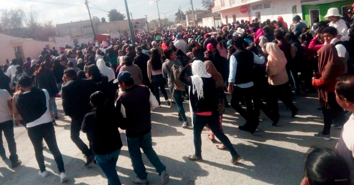 Están hartos de la inseguridad y alzan la voz habitantes de Perote