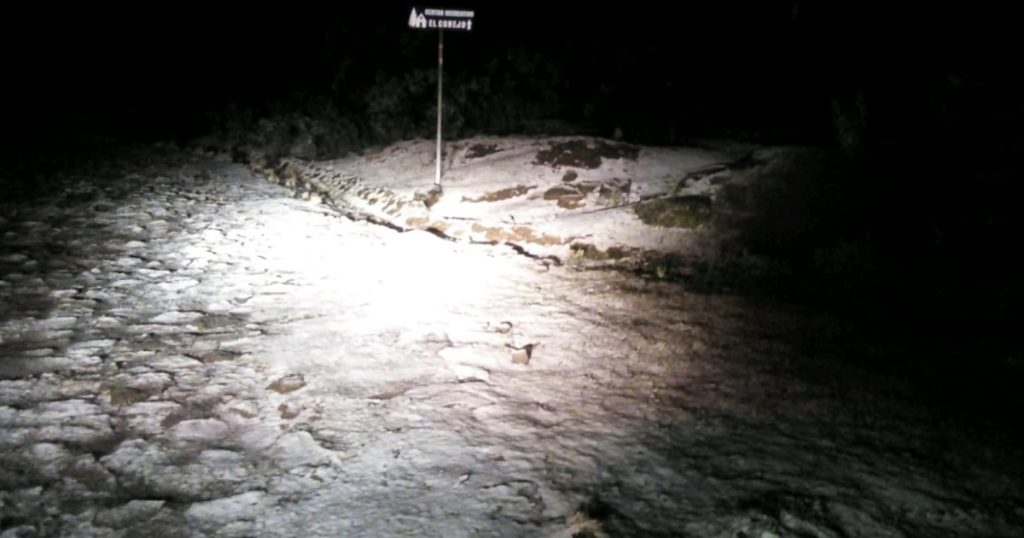 Nieve en el cofre
