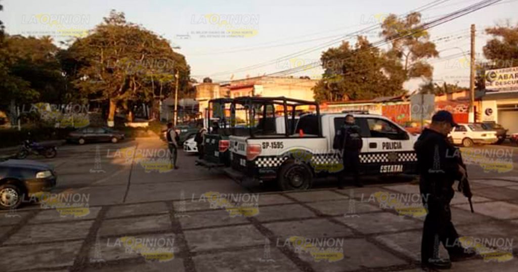 Lluvia de balas contra Policías Estatales, en Atzalán