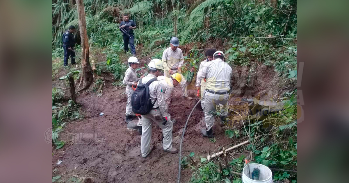 Sin daños tras derrame de combustible en Huauchinango