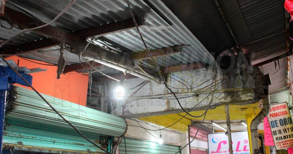 El mercado Poza Rica sigue siendo foco rojo