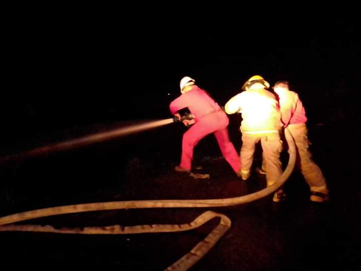 Tráiler se va al fondo de un barranco