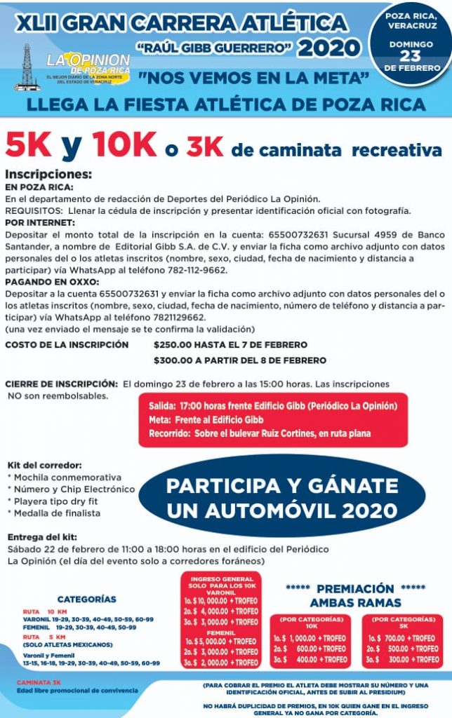 Corren atlética de la amistad 7K