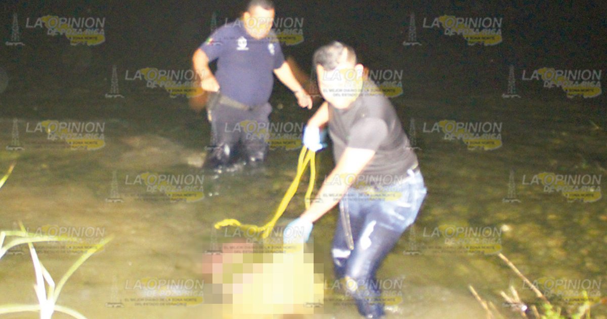 Encontró la muerte en el Río Cazones