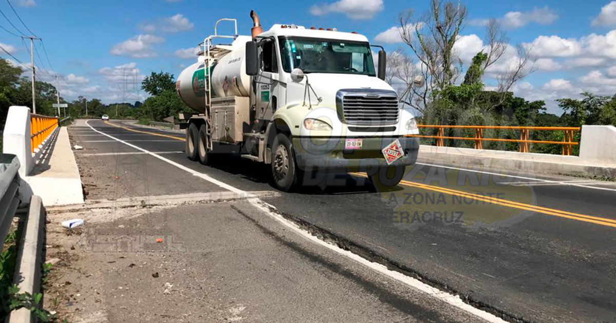En mal estado acceso al puente Acuatempan