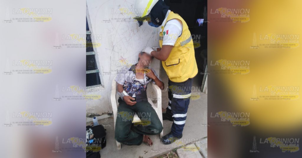 Casi lo estrangulan en Martínez de la Torre