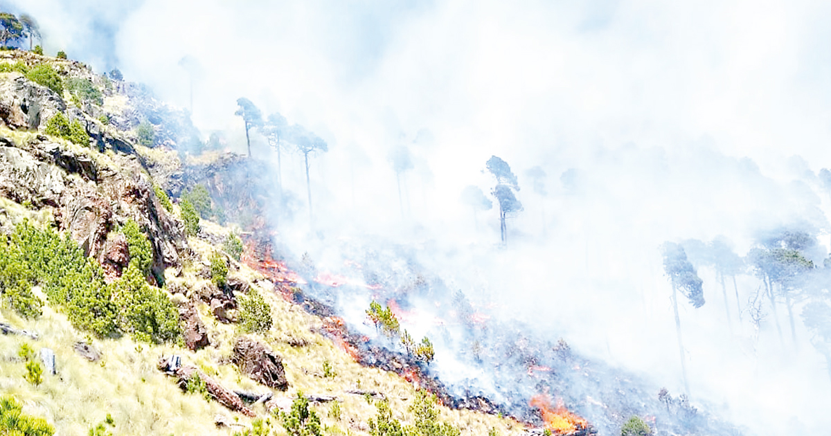 Se adelantan los incendios, suman tres en Veracruz