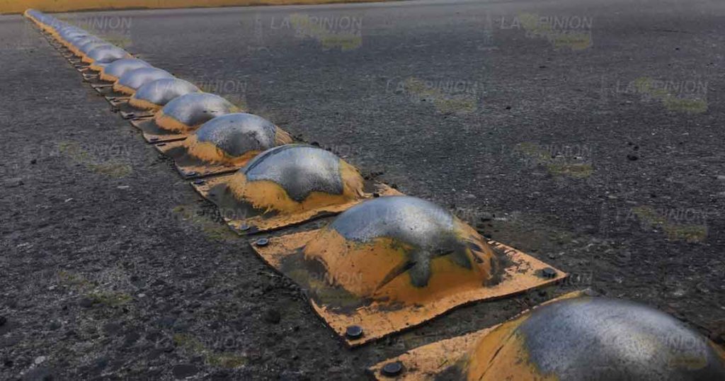 ¡Bulevar de la muerte! Topes insuficientes