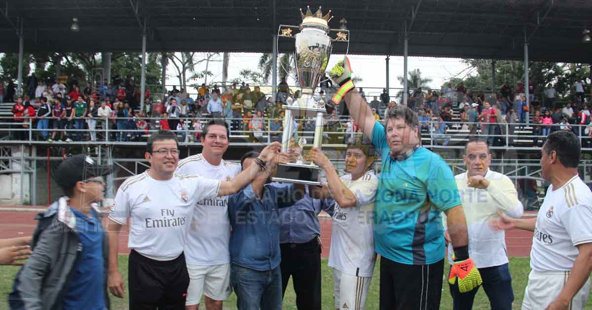 Champions amigos de Johny en fut veterano Tetracampeones en Máster