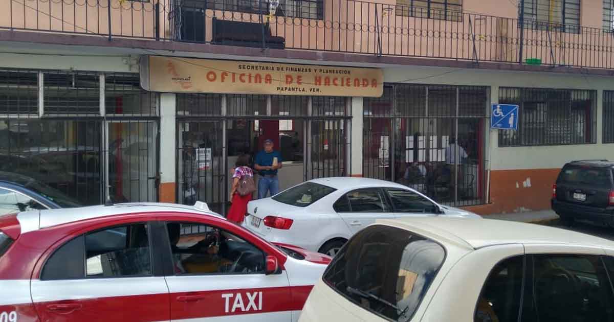 Sin arrancar el reemplacamiento en Hacienda de Papantla