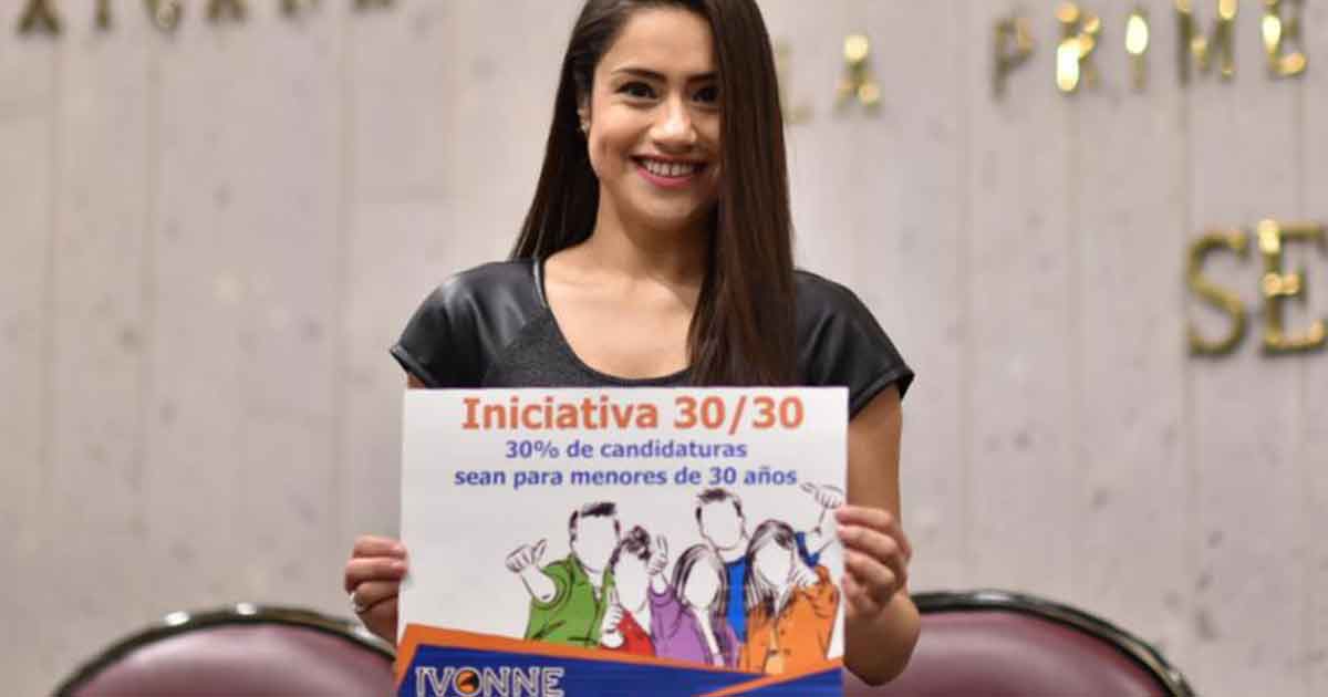 Diputada Ivonne Trujillo propone cuota electoral del 30% para jóvenes