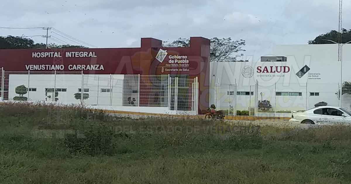A la deriva el hospital integral de Venustiano Carranza