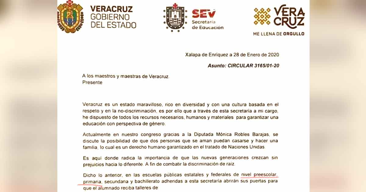 No habrá talleres sobre diversidad de género en escuelas: SEV