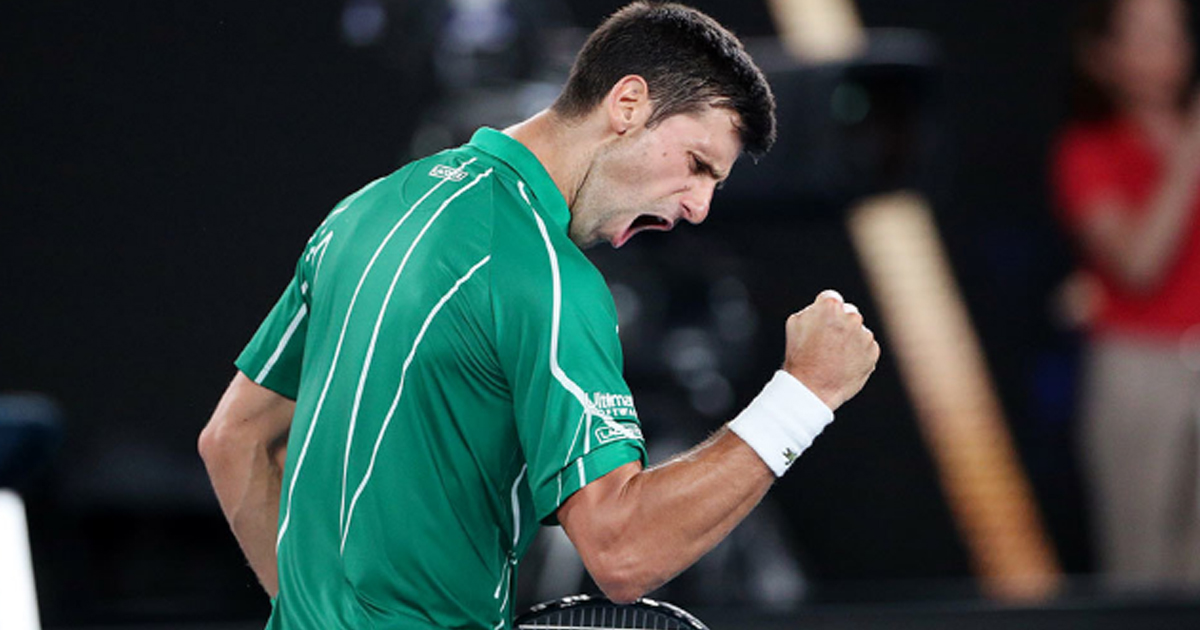 Novak Djokovic se instala en la final del Open de Australia tras eliminar a Roger Federer