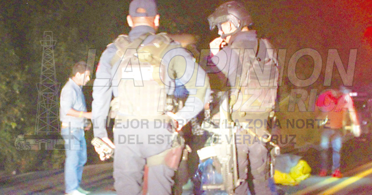 Ebrio atropella a policía en la Tihuatlán – Álamo