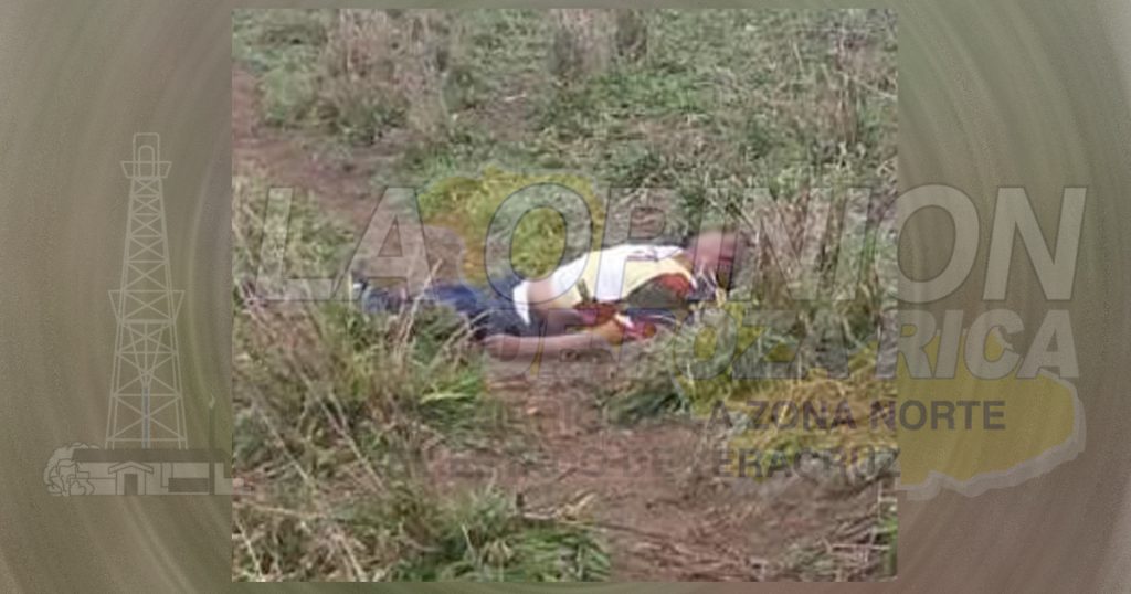 En la comunidad Vicente Herrera, encuentran el cadáver de una persona
