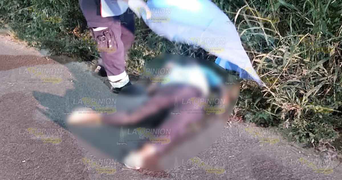 Adulto mayor arrollado y muerto en Martínez de la Torre