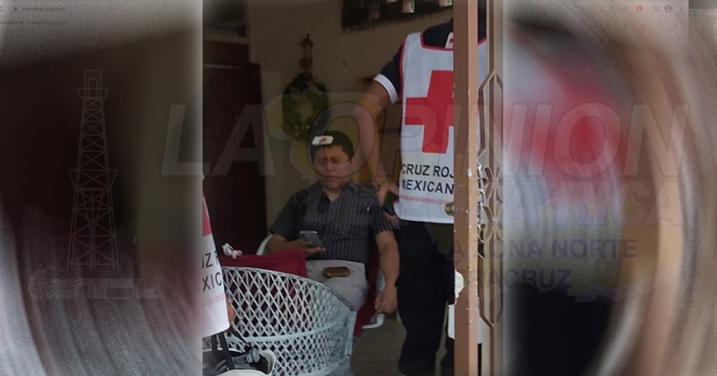 Encontronazo en la colonia 27 de Septiembre en Poza Rica