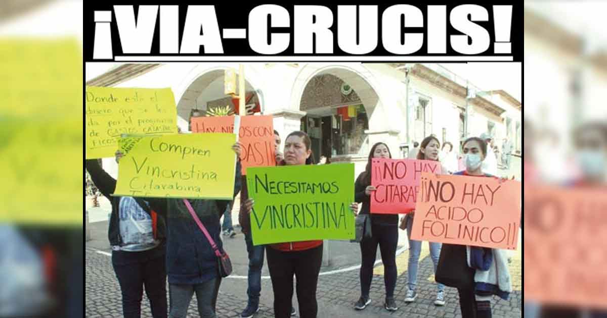 Otra vez dejan sin tratamiento a niños con Cáncer