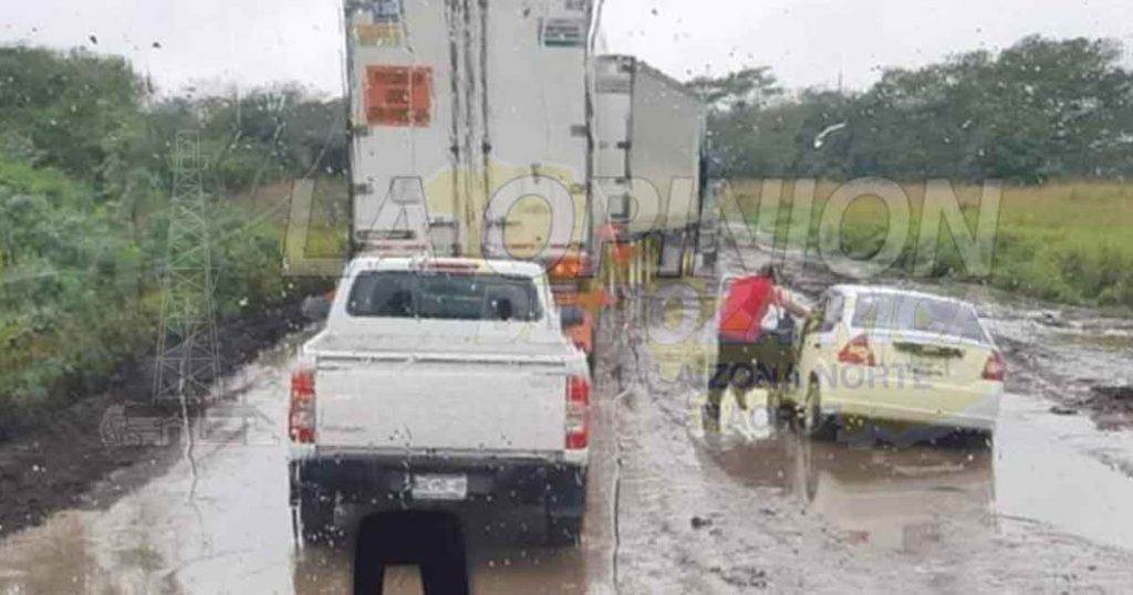 Está para llorar ruta a Tampico