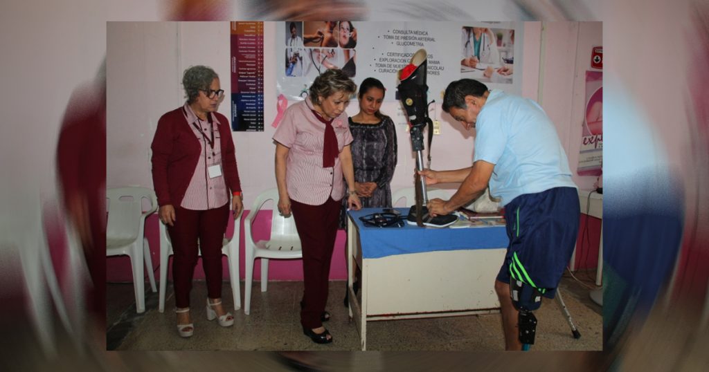 Inician etapa de rehabilitación personas que fueron apoyadas con prótesis